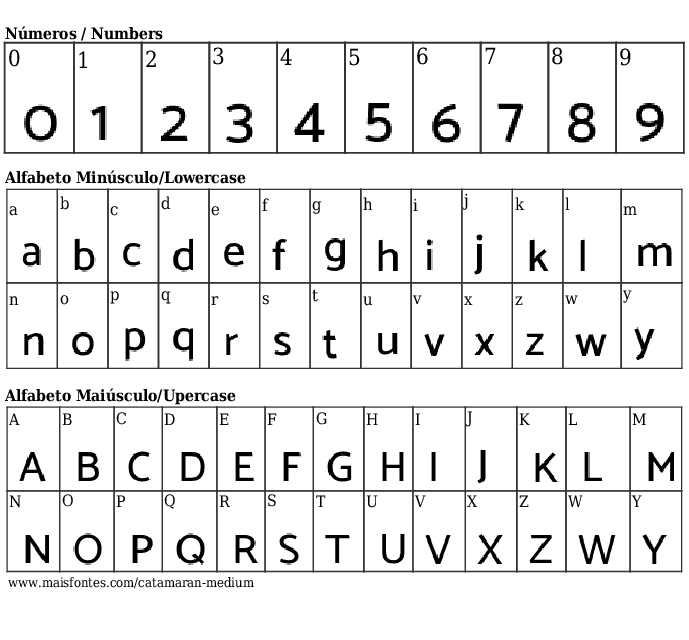Catamaran Medium Free Font Maisfontes Com
